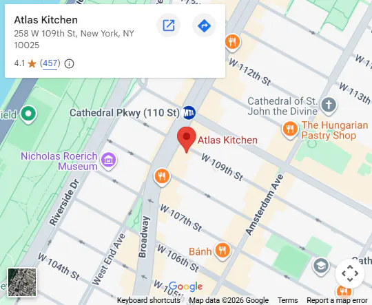 Location, 258 W 109th St, New York, NY 10025