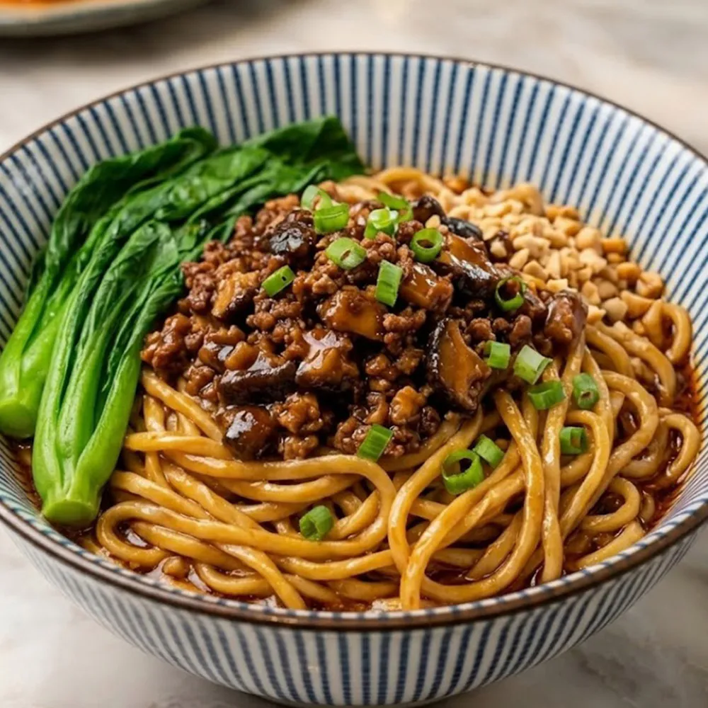 Dan Dan Noodle at Atlas Kitchen, a Chinese Restaurant in New York