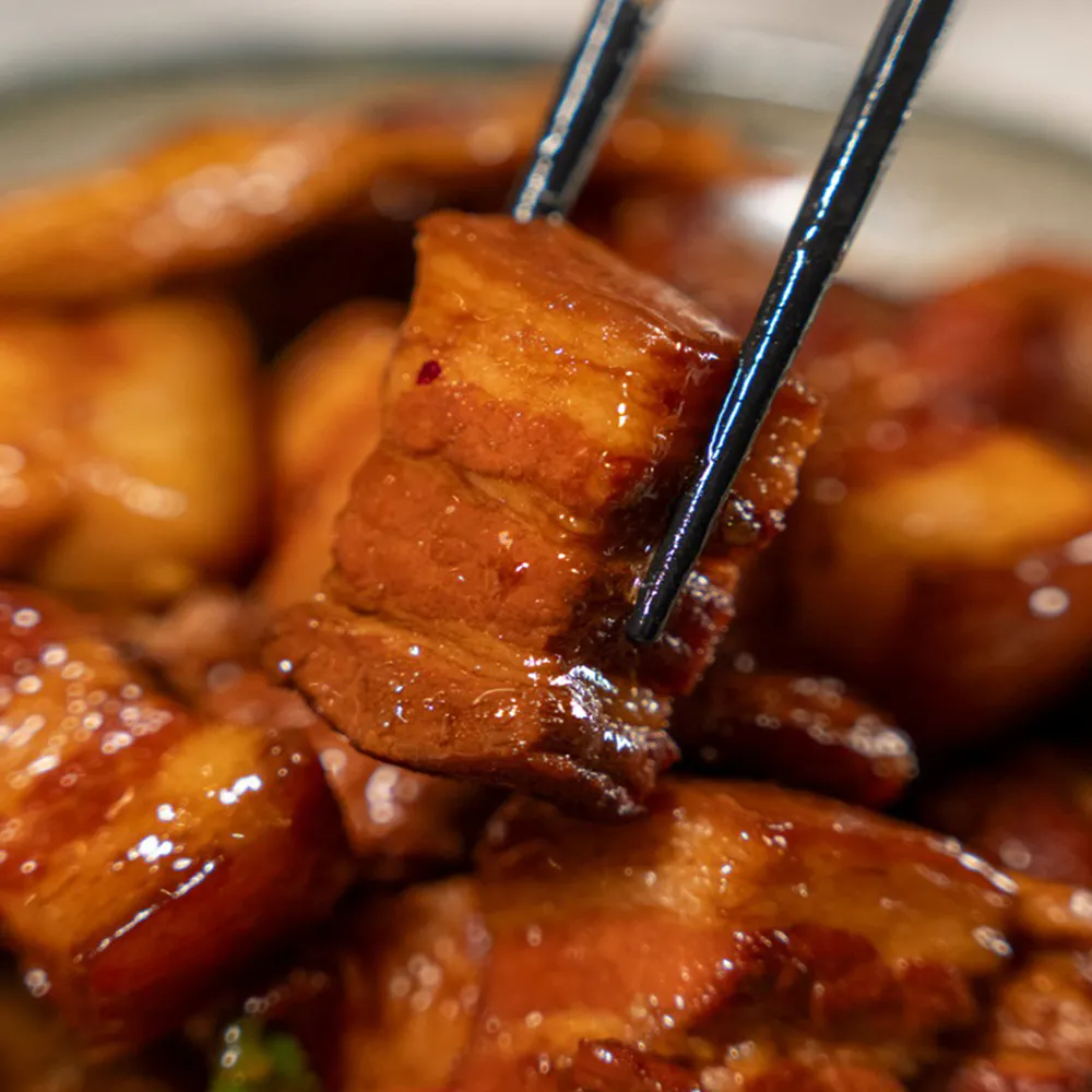 Braised Pork Belly at Atlas Kitchen, a Chinese Restaurant in New York
