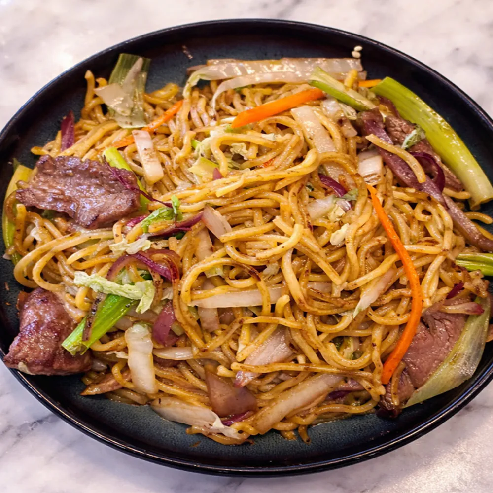 Lo Mein at Atlas Kitchen, a Chinese Restaurant in New York