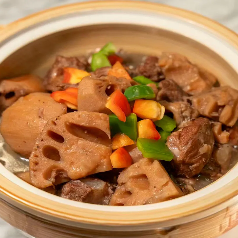 Spare Ribs & Lotus Root Clay Pot at Atlas Kitchen, a Chinese Restaurant in New York